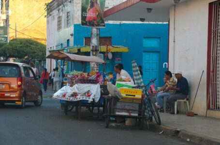 Los negocios de calle en Nicaragua