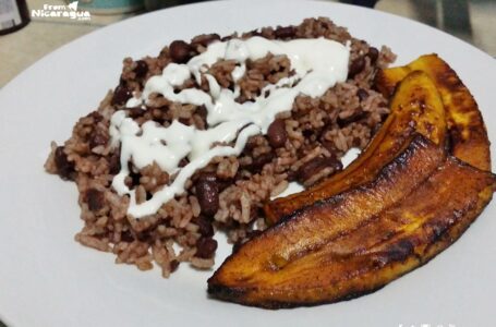 El desayuno tradicional de los nicaragüenses