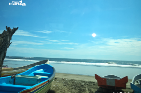 El negocio de vender mariscos en Nicaragua